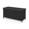 Indoor Outdoor 85 Gallon Storage Container with Waterproof Liner and Universal Wheels